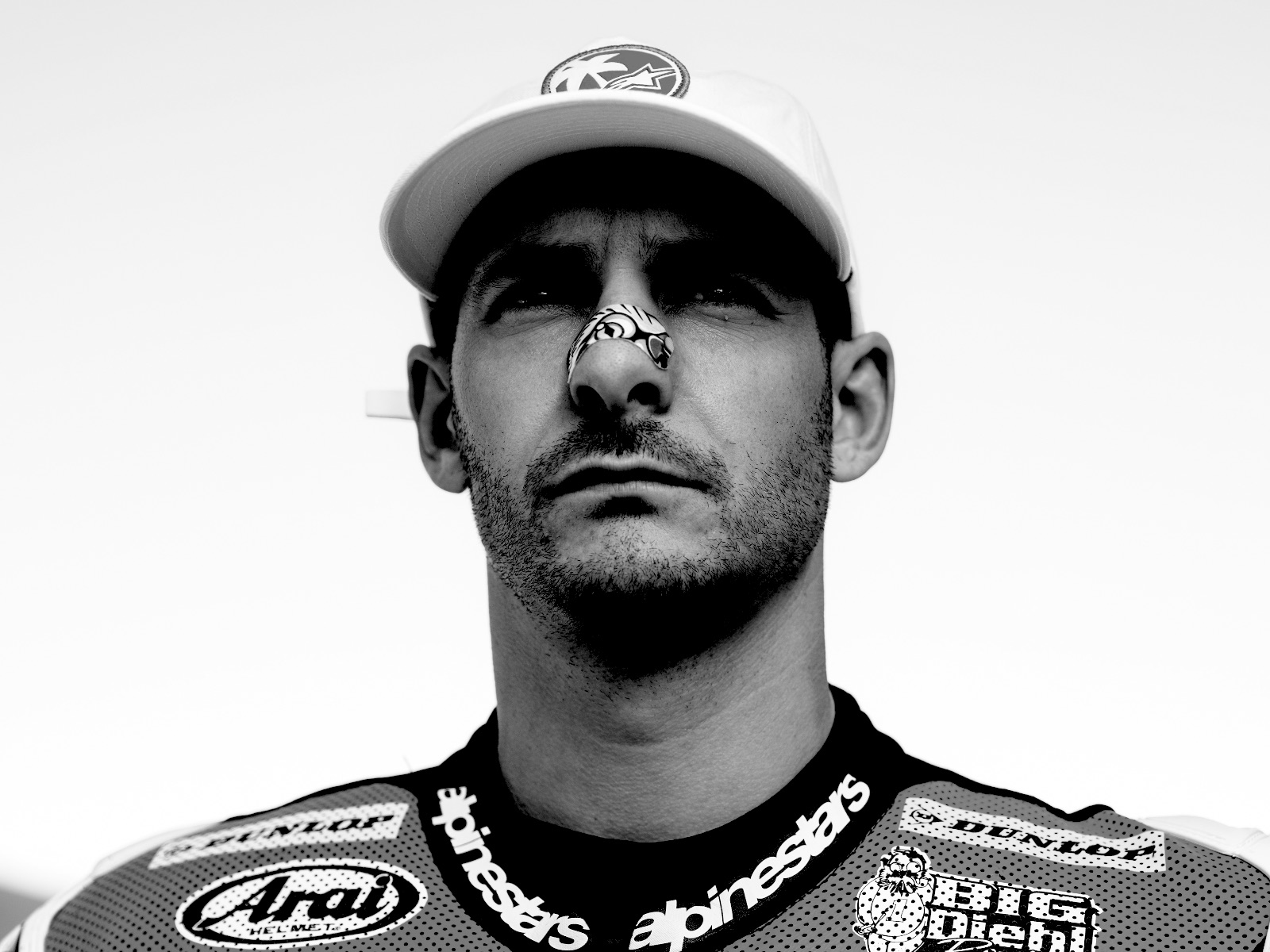 James Rispoli on the grid at the Red Bull Ring, focused before the race